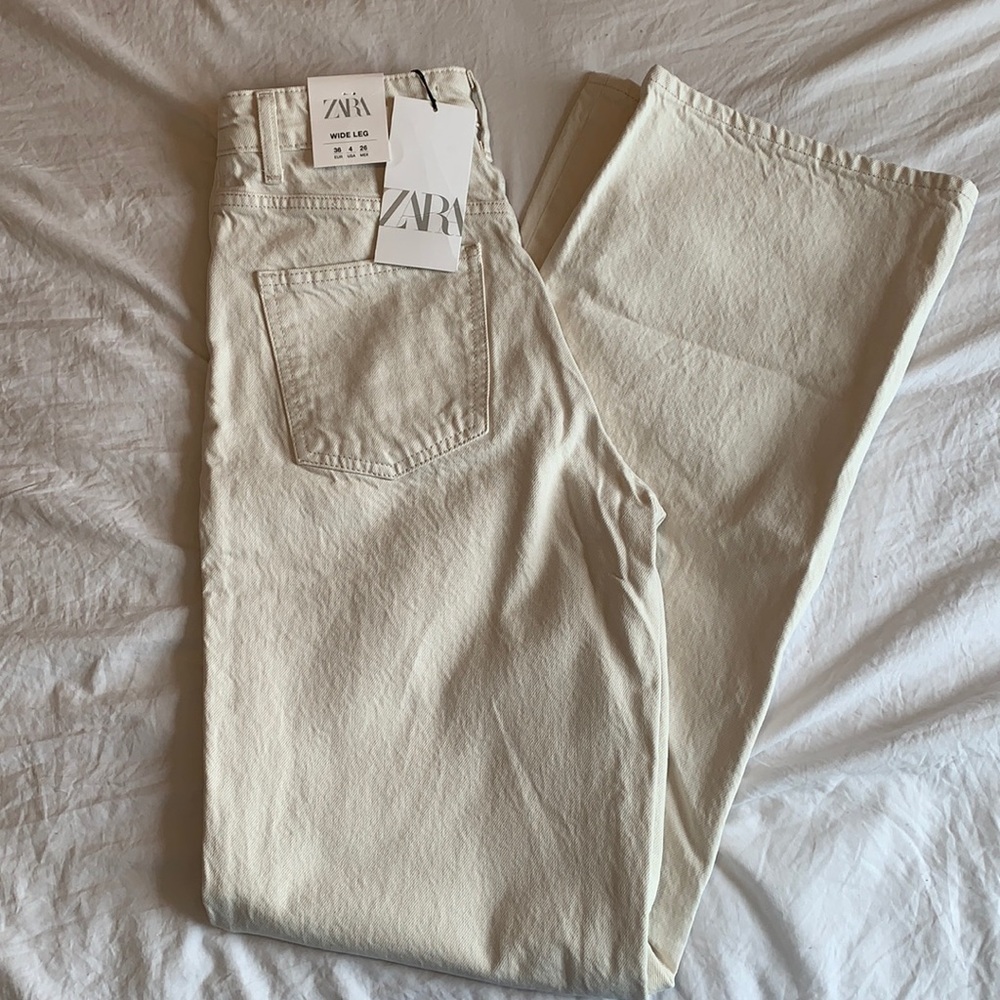 Brand new never worn Zara wide leg pants